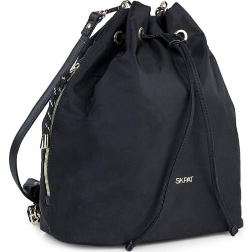 Skpat Clarington backpack womens shoulder bag Convertible Nylon drawstring closure 307674