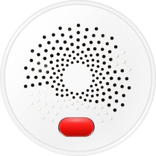High Quality Mini Wireless Smart Home Security 360 Degree Fie Smoke Carbon Monoxide Alarm WiFi Tuya Smart Gas Sensor