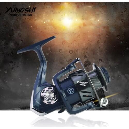 YUMOSHI Fishing reel Fishing reel fishing gear spinning wheel throwing rocky sea pole wheel Fishing Wheel TX