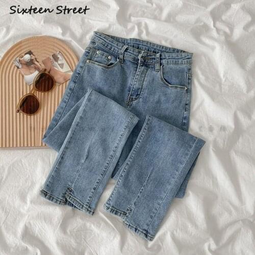 High Waisted Jeans for Women Korean Style Chic Design Straight Pants Ins Loose Trousers Baggy Vintage Y2k Jeans High Quality