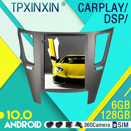 10.0 For Subaru Outback 4 BR Legacy5 09-14 Android Car Stereo Radio with Screen Tesla Radio Player Car GPS Navigation Head Unit