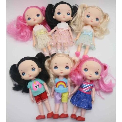 16CM dolls like HOLA dolls ,face can DIY painted 20190514-1