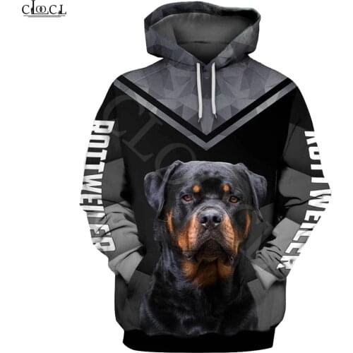 2021 Fashion Lover Not A Fighter Rottweiler Dog 3D Print Hoodie Men Women Casual Pet Dog Designs Hooded Coat Drop Shipping