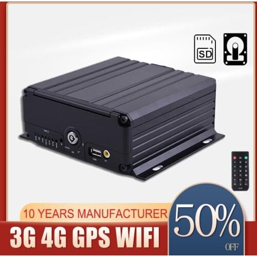 4CH DVR Car Black Box 4g DVR 1080p HD CCTV Mdvr