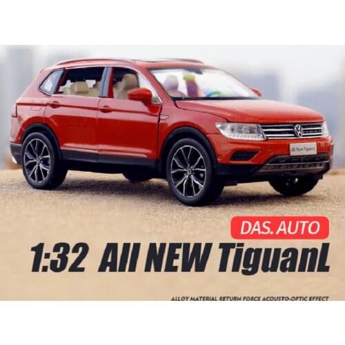 1:32 All New Tiguan L Alloy Car Model Diecasts & Toy Vehicles Toy Car Metal Toy For Children Kids Gifts Collection
