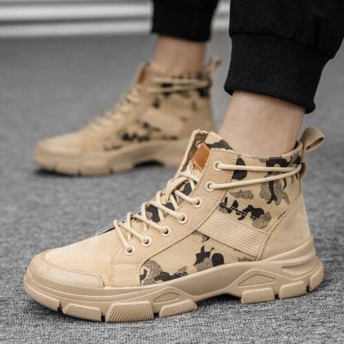Military Tactical Boots For Men Lacing Sneaker Man Size 3.5 Men Casual Shoes Autumn Footwear Cowboy Zapatillaa Tennis High Top