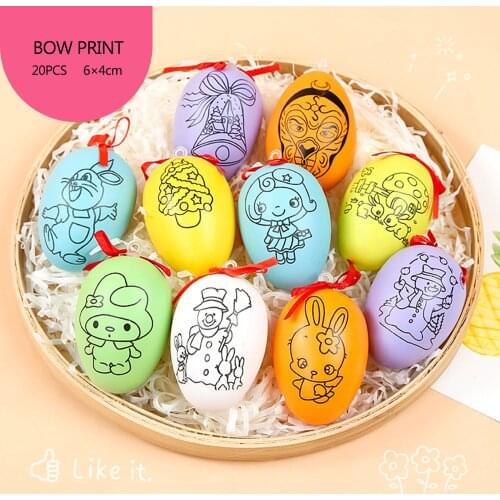 Decorative Eggs Pigeon Eggs Spotted Eggs Handmade Toys For Children Diy Hand-painted Eggs Eggs