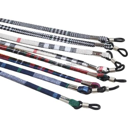 Retail New Design Retro cotton sunglasses eyewear cord Anti Slip Strap Neck string cord