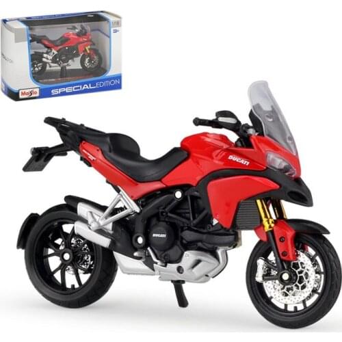 Toys Car Maisto 1:18 Ducati Multistrada 1200S Collection Model Car Simulation Alloy Motorcycle Metal Childrens Toy Gifts