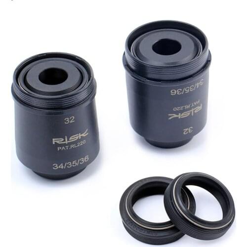 Mountain MTB Bike Front Fork Dust Seal Installation Tool Plastic Front Fork Oil Seal Maintenance Driver Tool 32/34/35/36mm