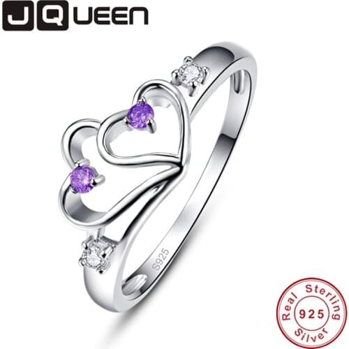 JQUEEN Rings With Crystals