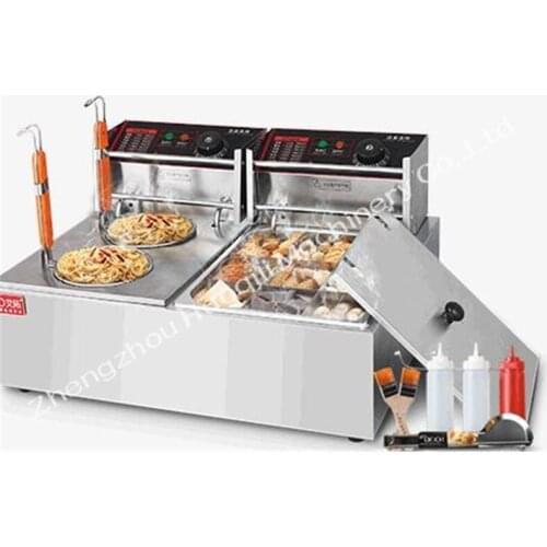 Tainless Steel Commercial Twin Electric Deep Fat Fryer Chip High Quality