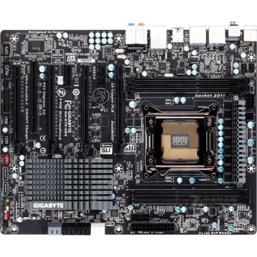 Original motherboard for Gigabyte GA-X79-UD3 DDR3 LGA 2011 USB2.0 USB3.0 32GB X79-UD3 X79 desktop motherboard free shipping