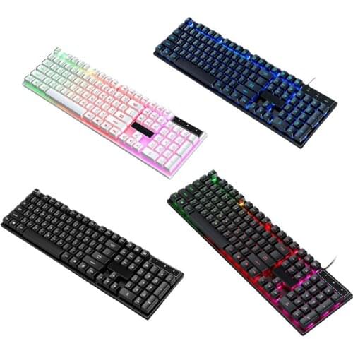 PC Gamer 104 Key Tea Green Black Red Switch Ergonomic Linear Alternate Action Sh