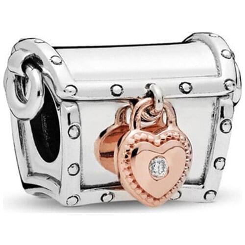 Authentic 925 Sterling Silver Beads Creative Opens Your Hearts Love Beads Fit Original Pandora Bracelet For Women Diy Jewelry