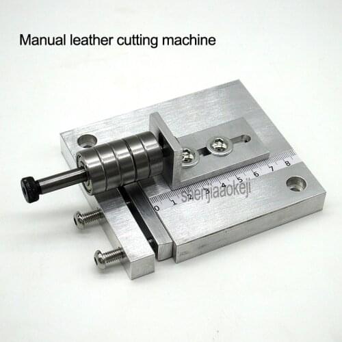 Manual Leather cutter Desktop DIY handmade leather cutting machine leather paring tools can be cut to width within 60MM 1pc