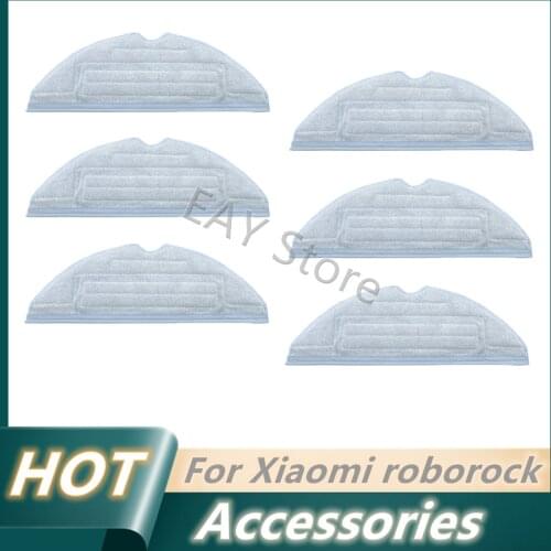 For Xiaomi roborock S7 t7 t7s mop accessories high quality microfiber cleaning mop Mijia vacuum cleaner detachable accessorie