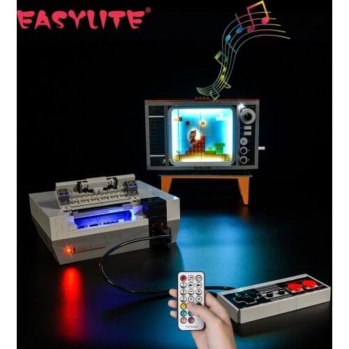 LED Light Set For 71374 Nintendo Entertainment System Super Lighting Kit No Model
