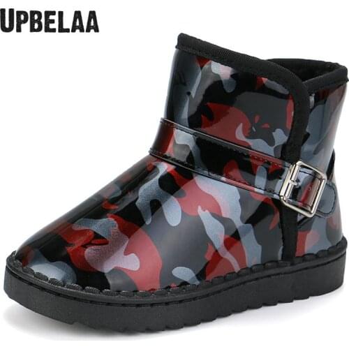 Upbelaa Leather Boots For Girls