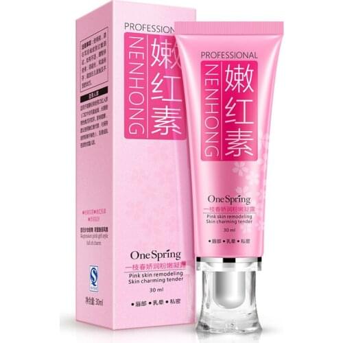 30ml Women Vaginal Lips Private Part Pink Underarm Intimate Whitening Dark Nipple Anal Bleaching Cream Skin Care Body Cream