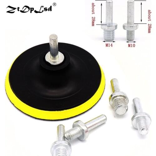 ZtDpLsd 1Pcs 8mm Shank 10mm/14mm Electric Connecting Rod Drill Angle Mill Handle Adapter For Grinder Disc Hand Tools