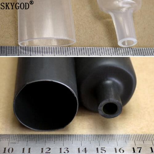 1M 3.2mm Diameter PE 3:1 Ratio Heat Shrink Tube Adhesive Lined Dual Wall With Thick Glue Wire Wrap Waterproof Kit Cable Sleeve