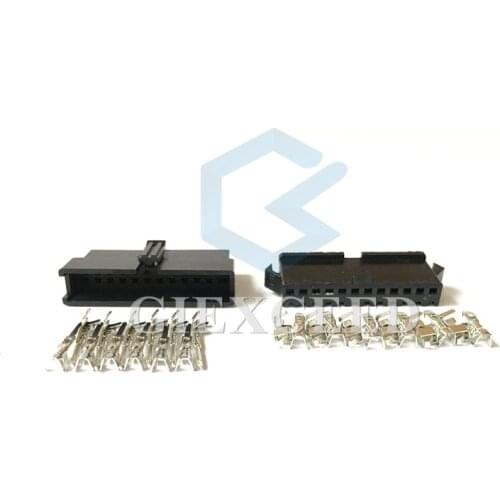 2 Sets Male And Female JST SM 12 Pin 2.54mm Multipole Connector Plug With Terminal
