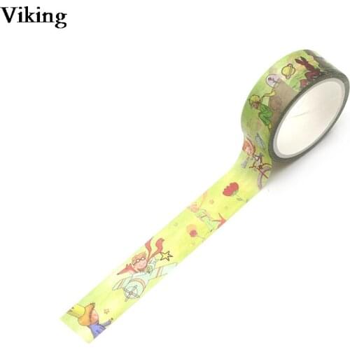 20pcs/set 15mmX5m Little Prince Washi Tape Cartoon Masking Tape Cute Adhesive Tapes Stickers Decorative Stationery Tapes G0133