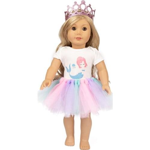 3pcs in 1, New lovely Hand-made dresses suits Fit for 18 inch American Girl And Accessories Dresses (Shoes are not included)