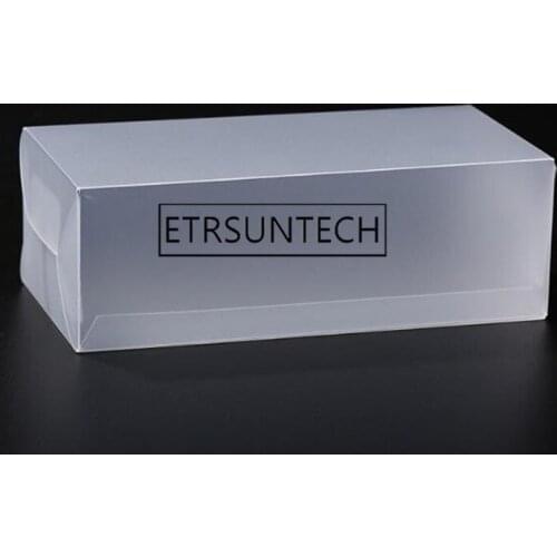 300pcs Transparent Waterproof Frosted Plastic PVC Boxes Tea Caddy Tea Leave Packaging Box Universal Gift Box