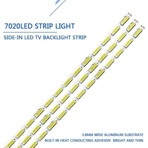 3.8mm Wide Aluminum Substrate 7020 Lamp Bead For 26'' 32 "42" 46 "to 65" LED TV LED Backlight Lamp
