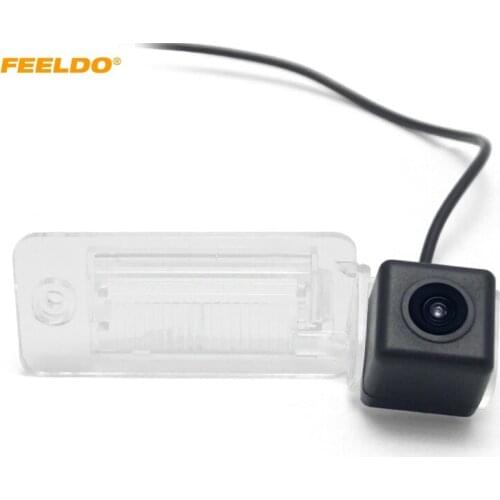 FEELDO Car Backup Rear View Camera For AUDI A6L/A4/A3/Q7/S5/A8L 09/10/11 Car Reversing Parking Camera #HQ5788