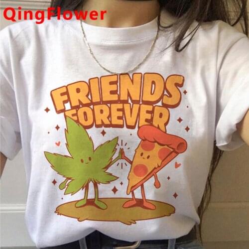 Bong Weed t shirt women streetwear aesthetic japanese ulzzang print clothes tshirt streetwear