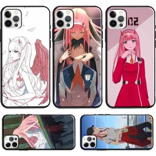 Zero Two Darling in the Franxx Case For iPhone 12 Pro Max 12 mini 11 Pro Max 6S 7 8 Plus X XR XS Max SE 2020 Cover