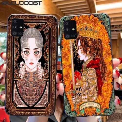 Works By Korean Illustrator Bling Phone Case For Samsung A10 20 30 40 50 70 10S 20S 2 Core C8 A30S A50S A7 8 9 2018 STAR