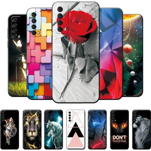 Case For Huawei P smart 2021 Case For Huawei Y7A Phone Case Silicone Soft TPU Back Cover Case For Huawei P smart 2021 Y7A Bumper