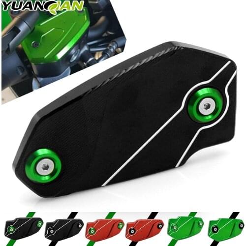For Kawasaki Z800 Z 800 2013-2016 2015 Motorcycle Brake Fluid Reservoir Tank Cover CNC Aluminum Brake Fluid Reservoir Cap Z800