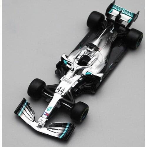 1:43 Scale Alloy Die-casting W10 F1 44# 2019 Season Racing Model Beautifully Decorated High-end Collection Gifts