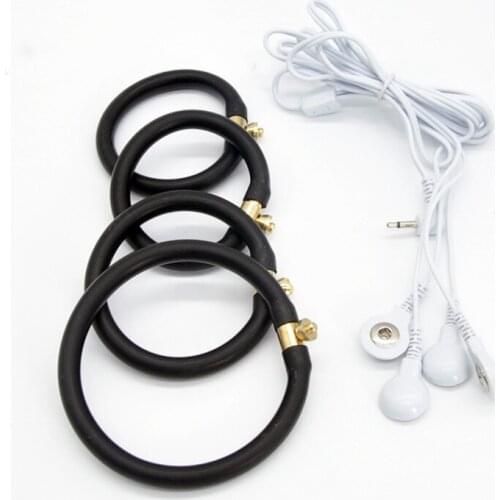 Electro Shock Penis Rings , Cock Enlargers Extension Rings,Sex Products For Couples A205