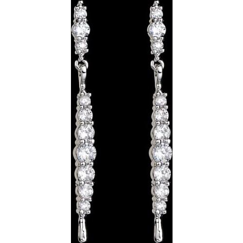 Set 3A Vintage Zircon Jewelry 2021 Trend Europe America Cold Wind Copper Alloy Earrings For Women S925 Silver Needle Jewelry