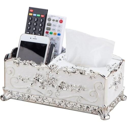 Kitchen Desktop Multifunctional Tissue Box TV Remote Control-Mobile Phone-Storage Box for Cards, Lipstick, Nail Polish, etc.2021