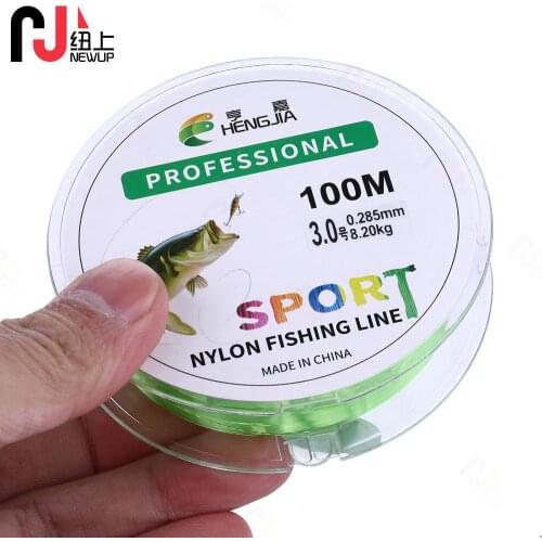 Nylon Line high quality Strong Fluorocarbon Fishing Line 100M 5-30LB Monofilament Line Japan Material Fishline for Carp fishing