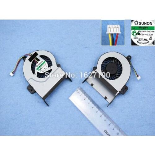 NEW Laptop Cooling Fan for ASUS X55V X55VD X45C X45VD R500V K55VM(For Integrated graphics,thickness:9mm) CPU Cooler/Radiator