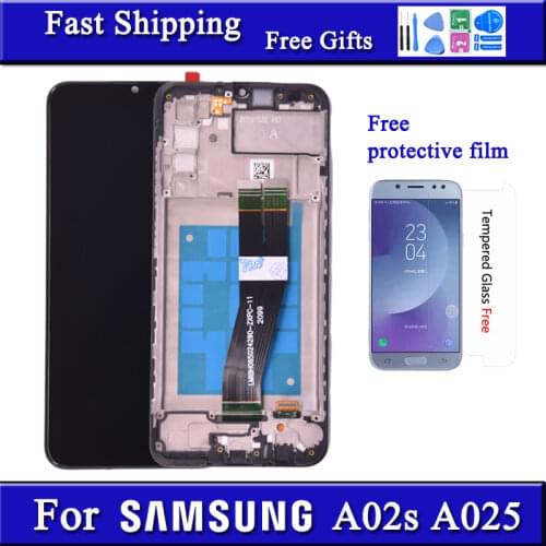 Original Display For Samsung Galaxy A02s A025 LCD A025M A025F A025G A025M Touch Screen Digitizer Replacement Assembly Repairment