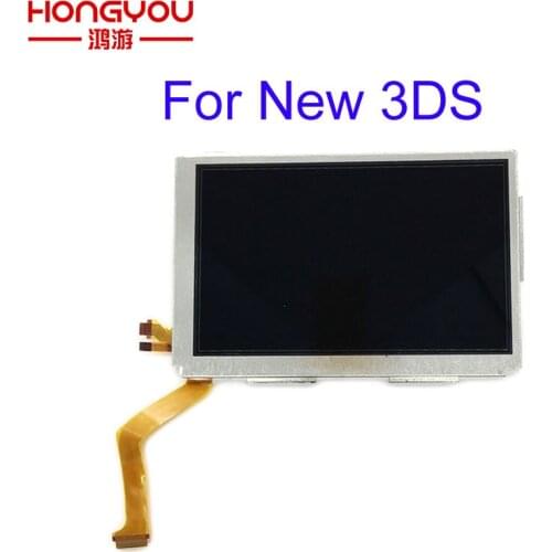 5Pcs For Nintendo NEW 3DS Upper LCD Screen Used original and new Replacement For New3DS LCD Screen Display