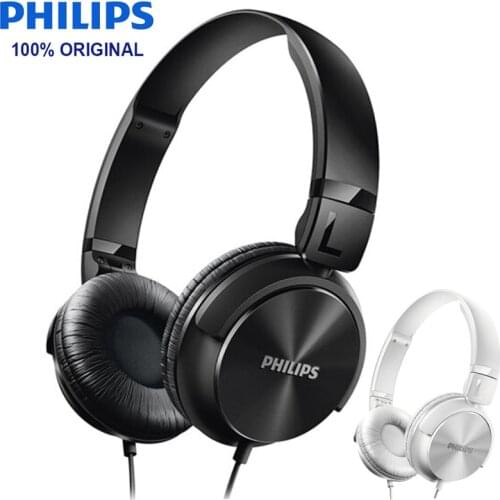 Philips SHL3060 Wired Headphone Support Musi & Movie with Stereo Bass Adjustable Headband for Xiaomi Huawei Galaxy Pho
