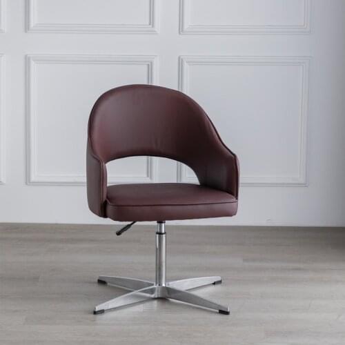 Nordic Light luxury simple computer chair home study bedroom office chair comfortable long sitting swivel chair