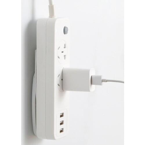 Self-adhesive Socket Fixer Holder Punch Free Wall Mounted For Home Kitchen Paste Fixed Device Patch Panels Routers Tissue Boxes