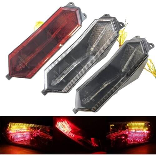 E-Mark Led Integrated Blinker Taillight Tail Brake Turn Signal Light For YAMAHA YZF R1 M/S R1M R1S 2015 2016 2017 2018 2019 2020