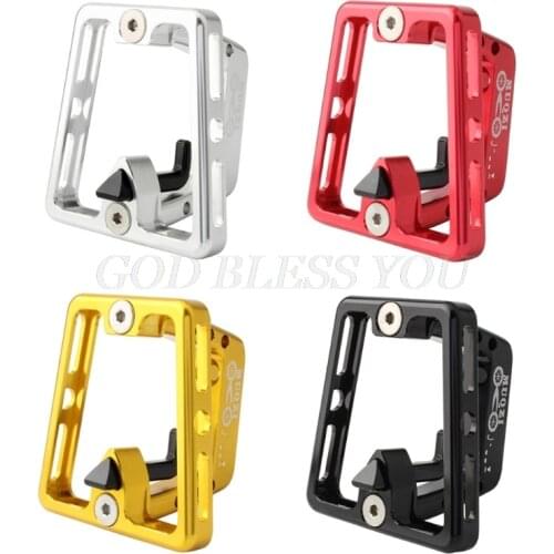 Aluminum Alloy Bicycle Front Carrier Block Bag Bracket Rack Holder Mount for Brompton Folding Cycling Bike Accessories